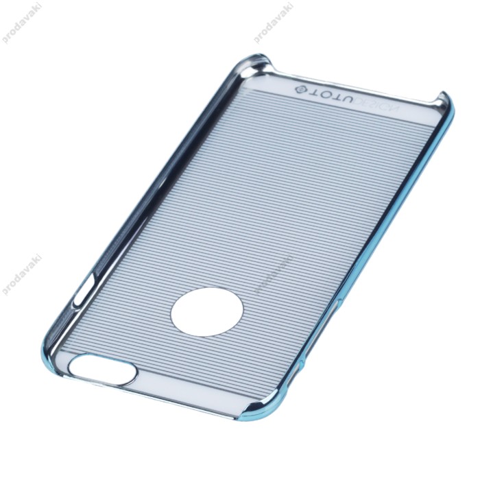 Чохол для iPhone X / Xs блискітки + popsocket "блакитний"