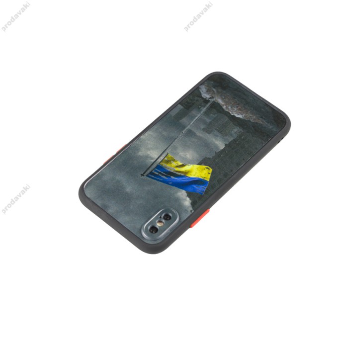 Чохол для iPhone X / Xs WAVE Ukraine Shadow Matte unbreakable