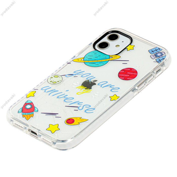 Чохол для iPhone X / Xs ArtStudio Girls Power "girl" бузковий