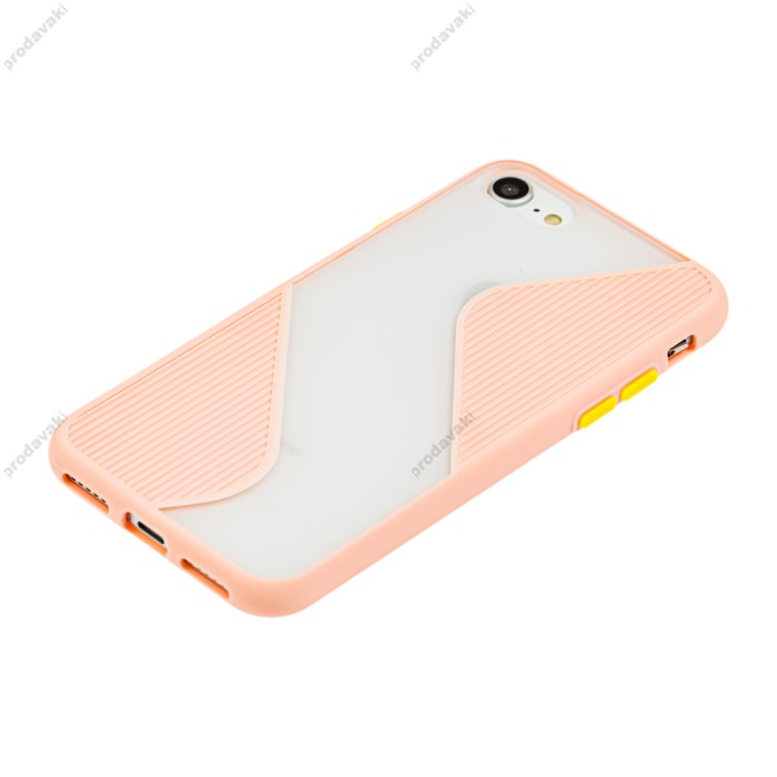 Чохол для iPhone X / Xs Shine mirror жовтий