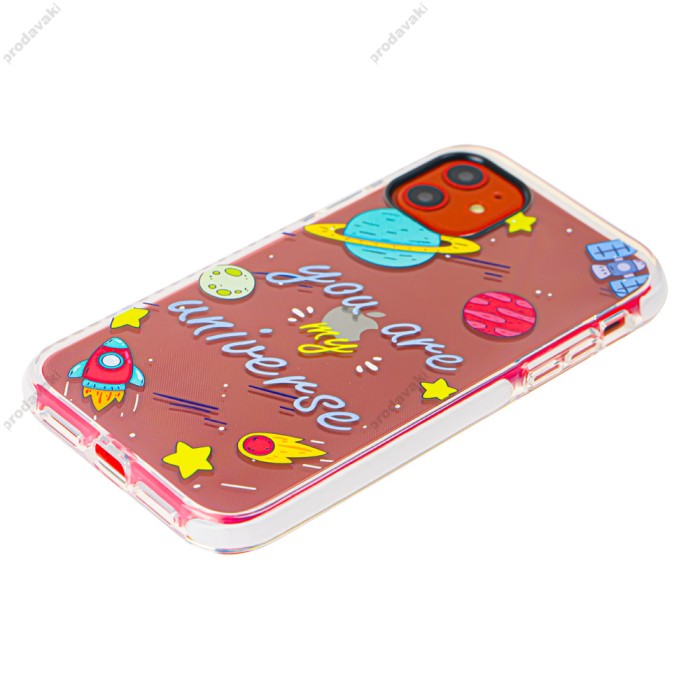 Чохол для iPhone X / Xs ArtStudio Girls Power "girl" бузковий