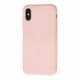 Чохол для iPhone X / Xs Eco-friendly nature "дерево" рожевий