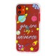 Чохол для iPhone X / Xs ArtStudio Girls Power "girl" бузковий