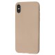 Чохол для iPhone X / Xs X-Level Antislip золотистий