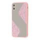 Чохол для iPhone X / Xs Shine mirror рожевий