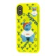Чохол для iPhone X / Xs Neon print bear supreme