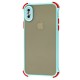 Чохол для iPhone X / Xs LikGus Totu corner protection бірюзовий