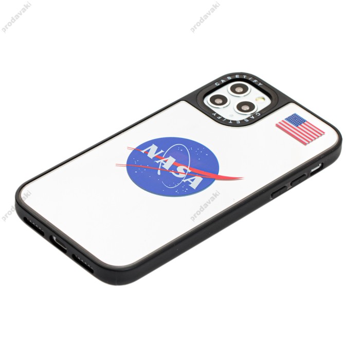 Чохол для iPhone X / Xs Vip Blue Glitter синій "кіт"