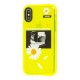 Чохол для iPhone X / Xs Neon print ромашка