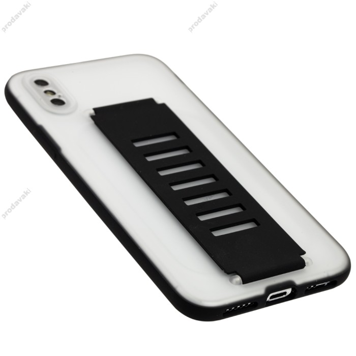Чохол для iPhone X / Xs Silicone Full малиновий / pomegranate