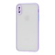 Чохол для iPhone X / Xs LikGus Totu camera protect бузковий