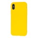 Чохол для iPhone X / Xs Matte жовтий