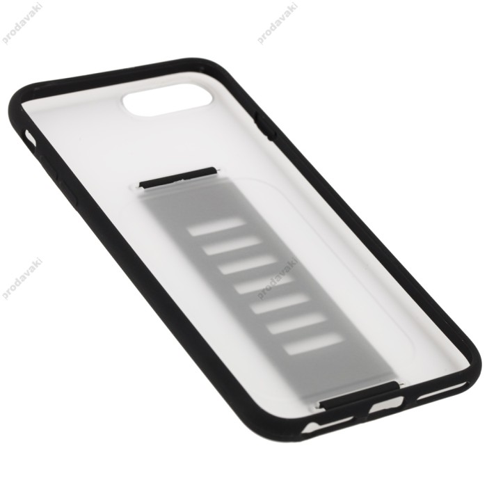 Чохол для iPhone X / Xs блискітки print + popsocket "попкорн"