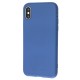 Чохол для iPhone X / Xs Molan Cano Jelly синій