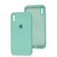 Чохол для iPhone X / Xs Slim Full camera sea blue