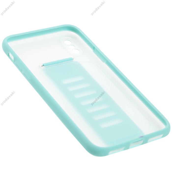Чохол для iPhone X / Xs Silicone Full м'ятний / mint