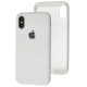 Чохол для iPhone X / Xs Silicone Full білий