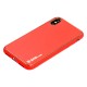 Чохол для iPhone X / Xs Leather Xshield red