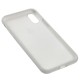 Чохол для iPhone X / Xs Silicone Full білий