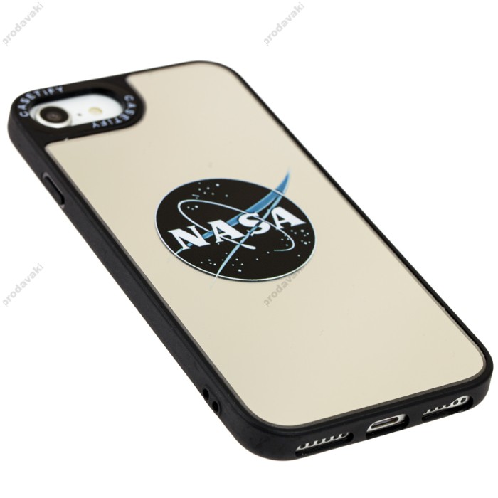 Чохол для iPhone X / Xs Neon print Міккі Маус glamor