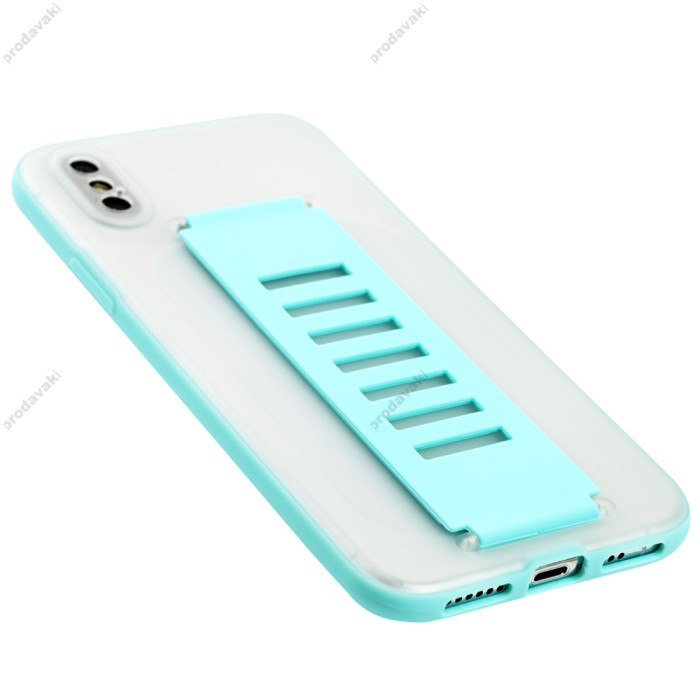 Чохол для iPhone X / Xs Silicone Full м'ятний / mint