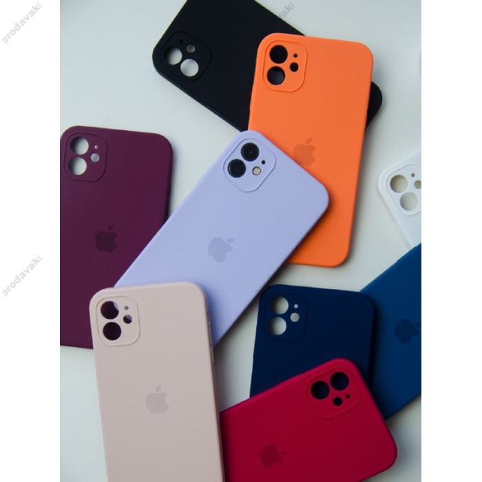 Чохол для iPhone X / Xs Square Full camera жовтий / canary yellow