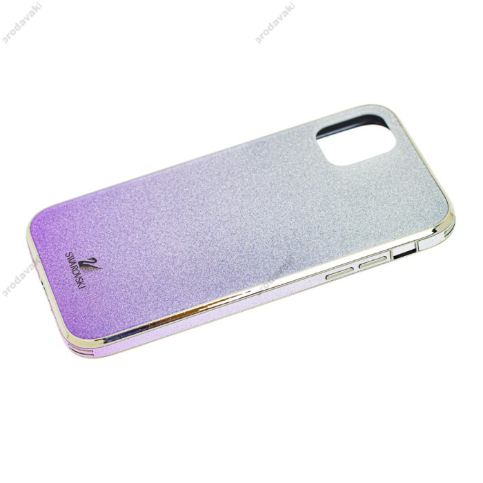 Чохол для iPhone X/Xs Ambre Fashion сріблястий/чорний