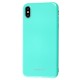 Чохол для iPhone Xs Max Molan Cano Jelly глянець бірюзовий