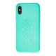 Чохол для iPhone Xs Max Eco-friendly nature "ананас" зелений