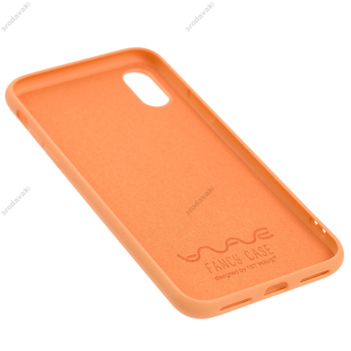 Чохол для iPhone Xs Max Leather with чорний