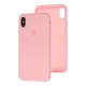 Чохол для iPhone Xs Max Silicone Slim Full camera light pink
