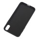 Чохол для iPhone Xs Max Silicone матовий чорний