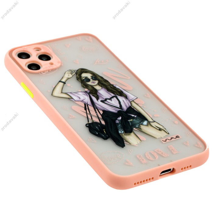Чохол для iPhone Xs Max glass LV чорний