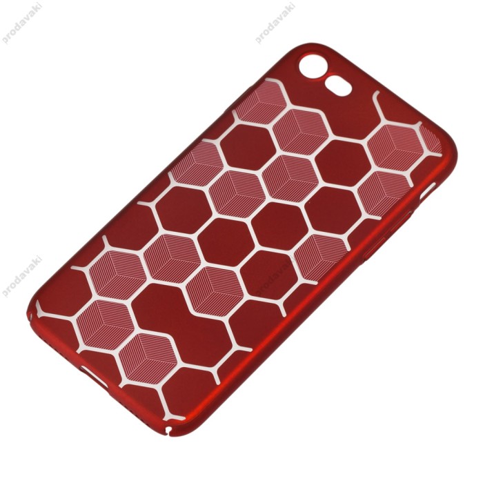 Чохол для iPhone Xs Max Clear case червоний