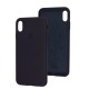Чохол для iPhone Xs Max Silicone Full elderberry