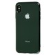Чохол для iPhone Xs Max Silicone темно-зелений