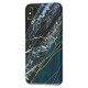 Чохол для iPhone Xs Max "IMD темний мармур