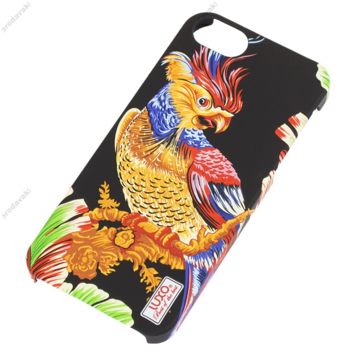 Чохол для iPhone Xs Max Genuine Leather Croco чорний