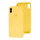 Чохол iPhone Xs Max Silicone Slim Full camera жовтий