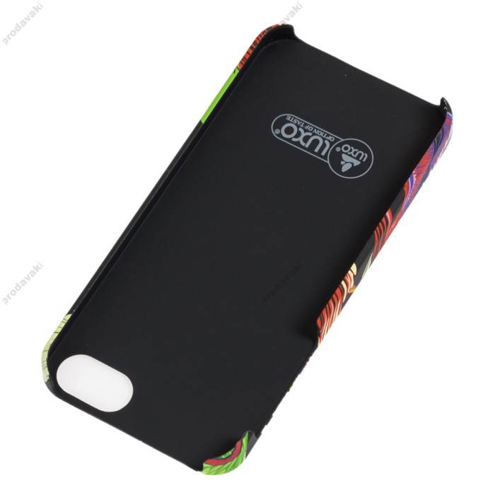Чохол для iPhone Xs Max Genuine Leather Croco чорний