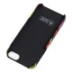 Чохол для iPhone Xs Max Genuine Leather Croco чорний