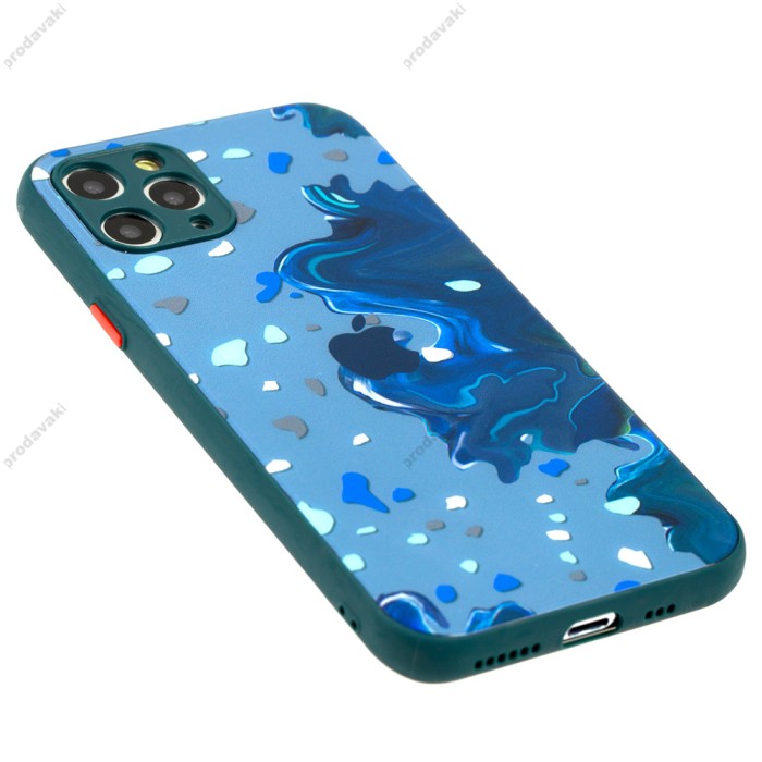 Чохол для iPhone Xs Max tempering glass чорний