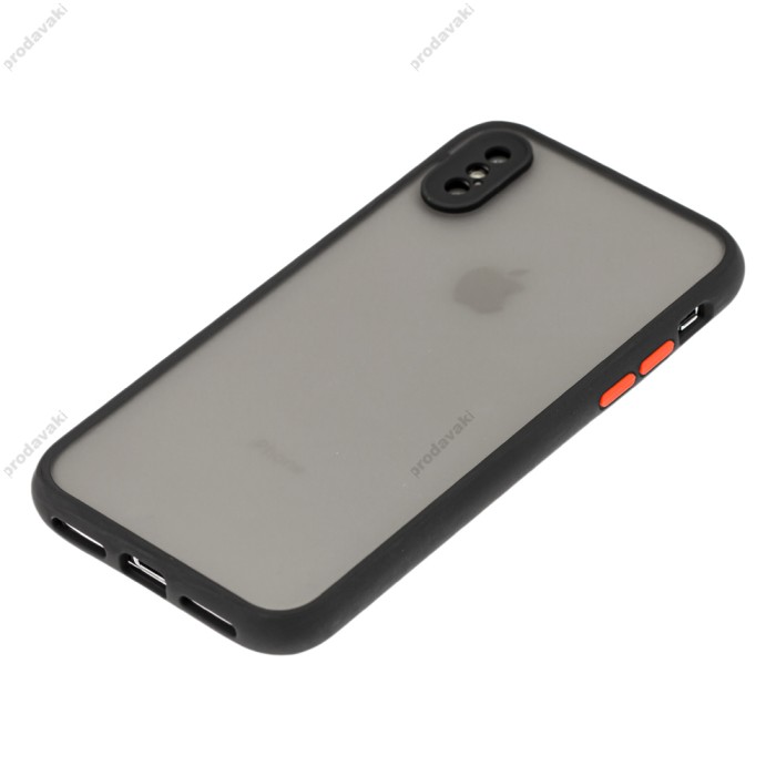 Чохол iPhone Xs Max LikGus Totu camera protect чорний
