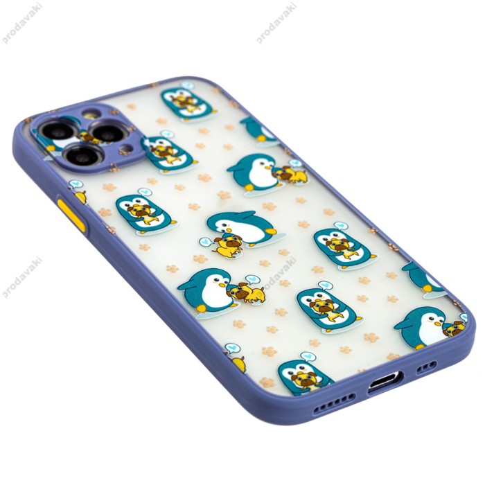 Чохол для iPhone Xs Max IMD "champion blue"