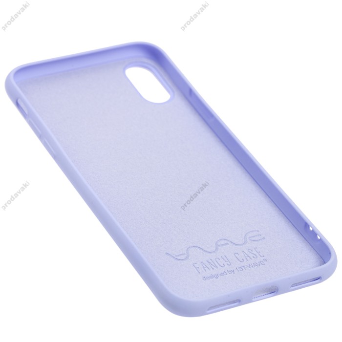 Чохол для iPhone Xs Max Leather Case (Leather) темно-синій