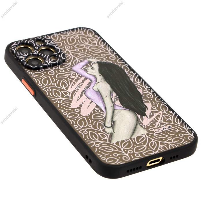 Чохол для iPhone Xs Max glass LV білий