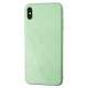 Чохол для iPhone Xs Max glass LV бірюзовий