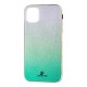 Чохол для iPhone X / Xs Ambre Fashion лимонно / сріблястий