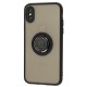 Чохол для iPhone X / Xs LikGus Edging Ring чорний
