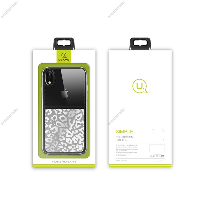 Чохол для iPhone X / Xs білий мозаїка